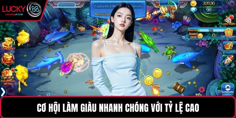 Cơ hội làm giàu nhanh chóng với tỷ lệ cao