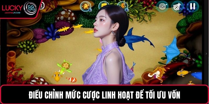 Điều chỉnh mức cược linh hoạt để tối ưu vốn
