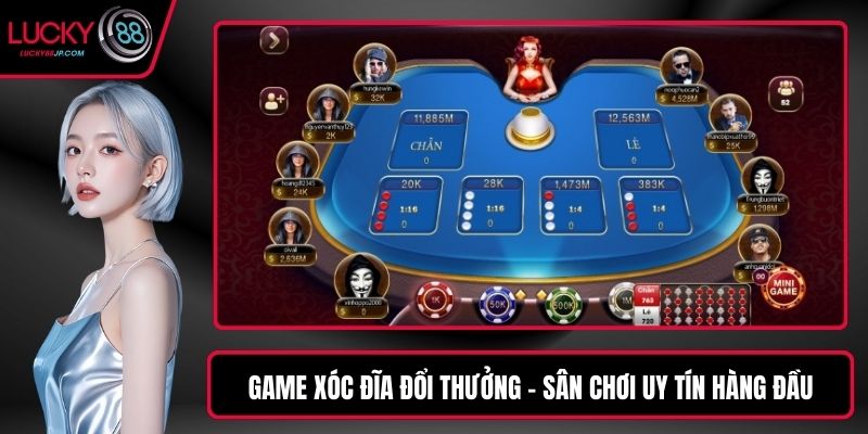 Game xóc đĩa đổi thưởng