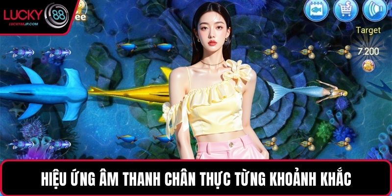 Hiệu ứng âm thanh chân thực từng khoảnh khắc