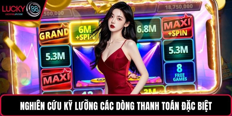 Nghiên cứu kỹ lưỡng các dòng thanh toán đặc biệt